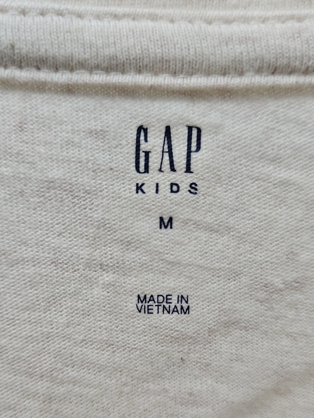GAP Cream Long-Sleeve Tee with Pastel Ballerina Print Girls 8 NWT